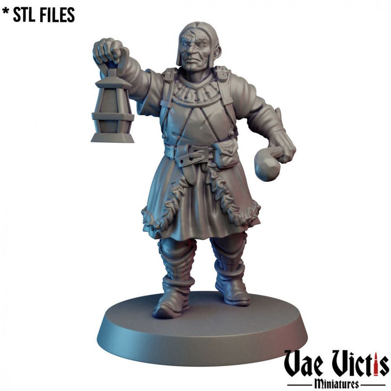 Mercenaries Pack I – 5 Mini Set – Vae Victis 3D printed tabletop miniature