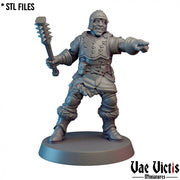 Mercenaries Pack I – 5 Mini Set – Vae Victis 3D printed tabletop miniature