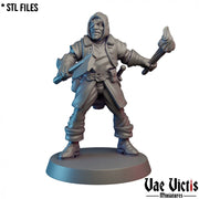 Mercenaries Pack I – 5 Mini Set – Vae Victis 3D printed tabletop miniature