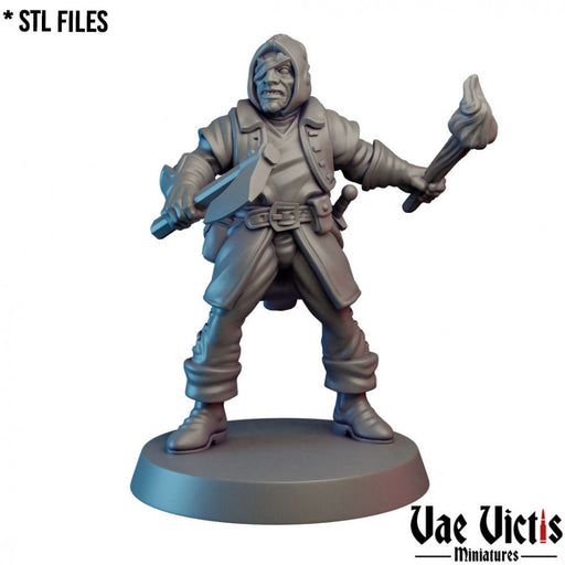 Mercenary #03 (Pack I) – Vae Victis 3D printed tabletop miniature