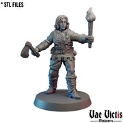 Mercenaries Pack II – 5 Mini Set – Vae Victis 3D printed tabletop miniature