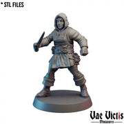 Mercenaries Pack II – 5 Mini Set – Vae Victis 3D printed tabletop miniature