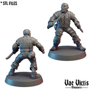 Cultists (Undercity) – 11 Mini Set – Vae Victis 3D printed tabletop miniature