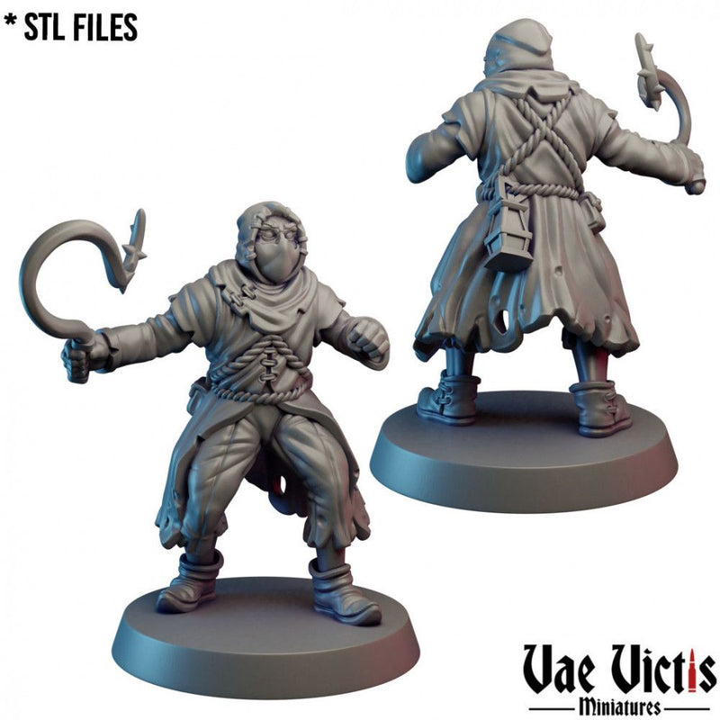 Cultists (Undercity) – 11 Mini Set – Vae Victis 3D printed tabletop miniature