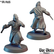 Cultists (Undercity) – 11 Mini Set – Vae Victis 3D printed tabletop miniature