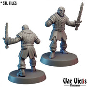 Cultists (Undercity) – 11 Mini Set – Vae Victis 3D printed tabletop miniature