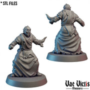 Cultists (Undercity) – 11 Mini Set – Vae Victis 3D printed tabletop miniature