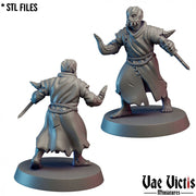 Cultists (Undercity) – 11 Mini Set – Vae Victis 3D printed tabletop miniature