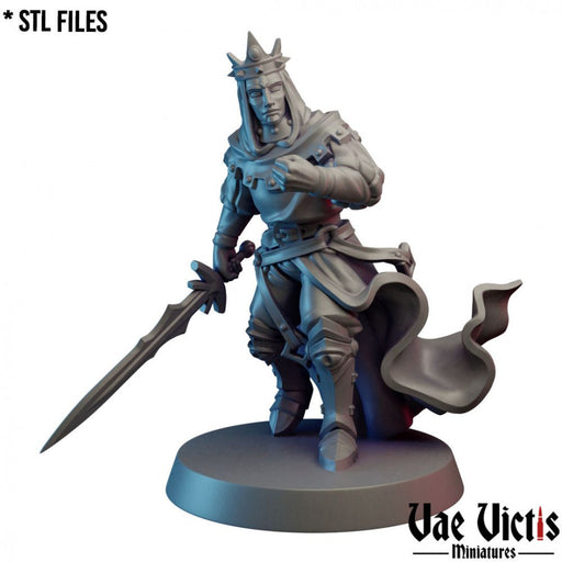 Cult Paladin – Vae Victis 3D printed tabletop miniature