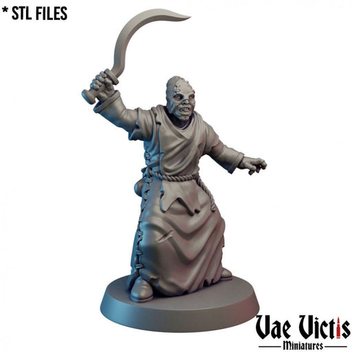 Cultist #03 (Undercity) – Vae Victis 3D printed tabletop miniature