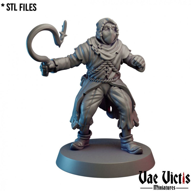 Cultist #04 (Undercity) – Vae Victis 3D printed tabletop miniature