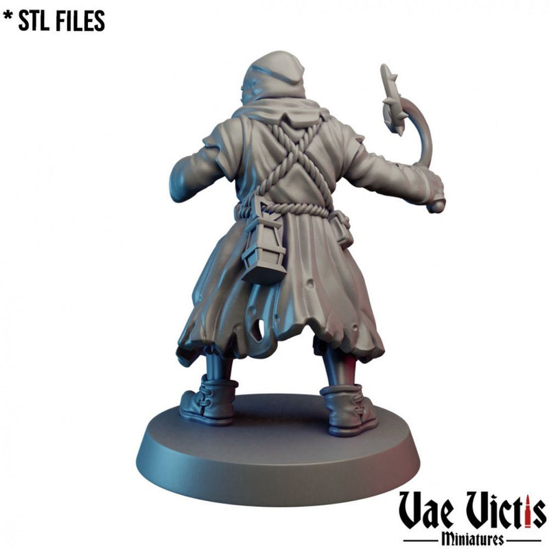 Cultist #04 (Undercity) – Vae Victis 3D printed tabletop miniature