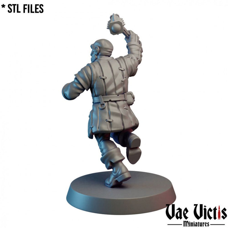 Cultist #06 (Undercity) – Vae Victis 3D printed tabletop miniature