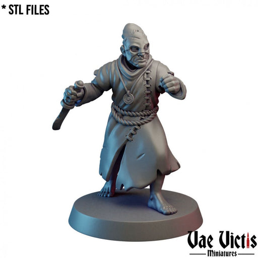 Cultist #07 (Undercity) – Vae Victis 3D printed tabletop miniature
