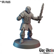 Cultist #08 (Undercity) – Vae Victis 3D printed tabletop miniature