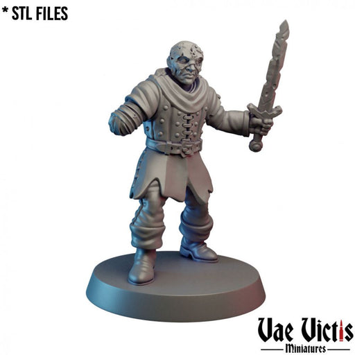 Cultist #08 (Undercity) – Vae Victis 3D printed tabletop miniature