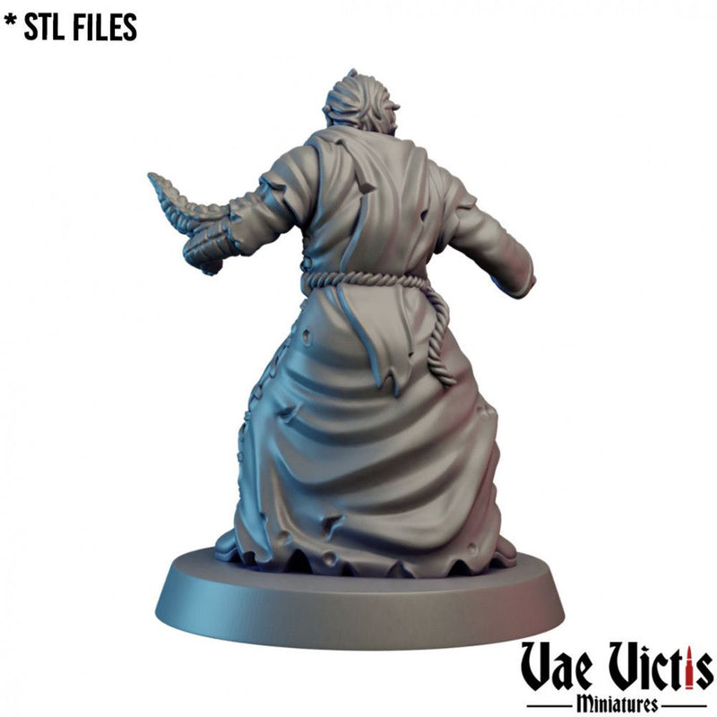 Cultist #09 (Undercity) – Vae Victis 3D printed tabletop miniature