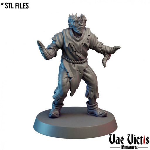 Cultist #10 (Undercity) – Vae Victis 3D printed tabletop miniature