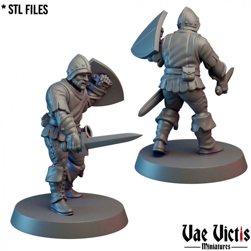Village Guard #08 – Vae Victis 3D printed tabletop miniature