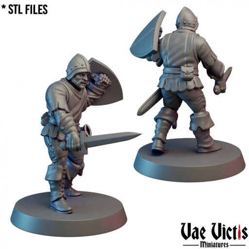 Village Guard #08 – Vae Victis 3D printed tabletop miniature