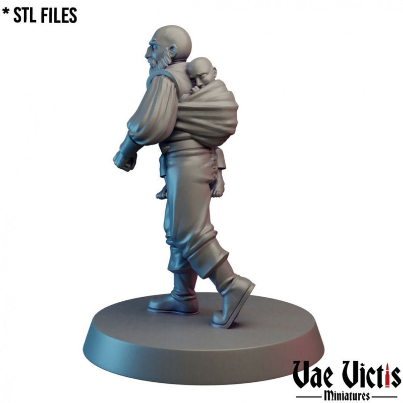 Dad Adventurer – Vae Victis 3D printed tabletop miniature