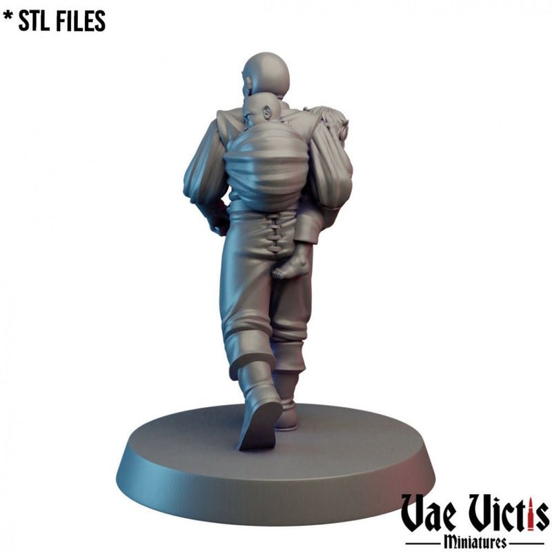 Dad Adventurer – Vae Victis 3D printed tabletop miniature