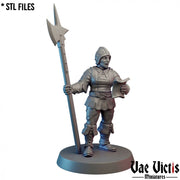 Village Guards (Women) – 11 Mini Set – Vae Victis 3D printed tabletop miniature