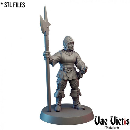 Village Guard (Woman) #01 – Vae Victis 3D printed tabletop miniature