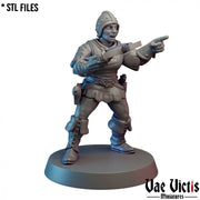 Village Guard (Woman) #07 – Vae Victis 3D printed tabletop miniature