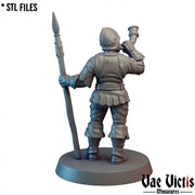 Village Guard (Woman) #08 – Vae Victis 3D printed tabletop miniature