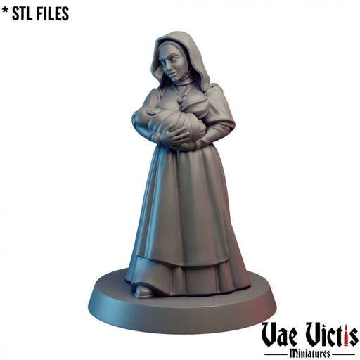 Nursing Mother – Vae Victis 3D printed tabletop miniature