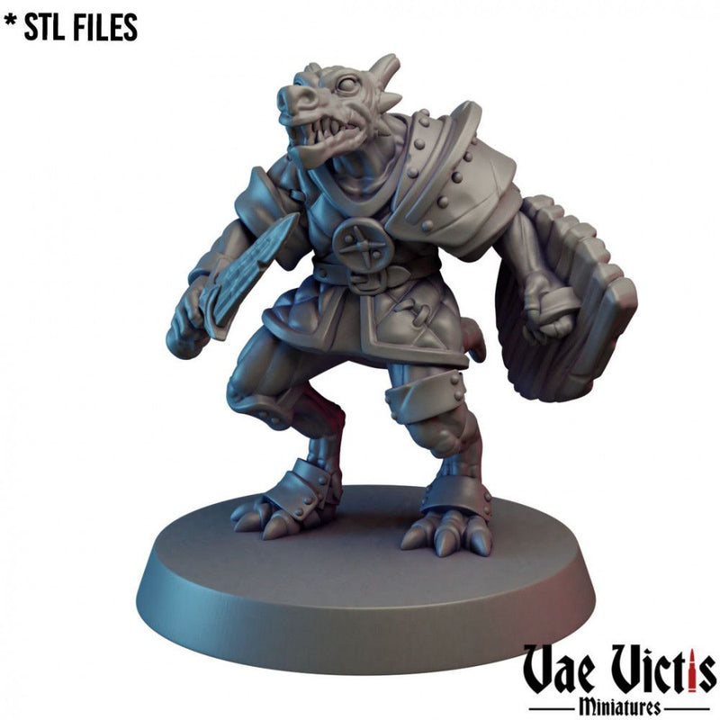 Kobold #03 – Vae Victis 3D printed tabletop miniature
