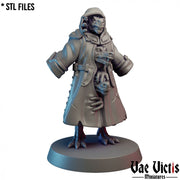 Three Kobolds in a Trench Coat – Vae Victis 3D printed tabletop miniature