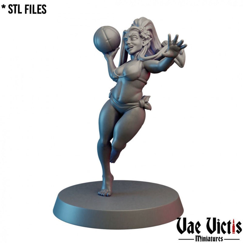 Beach Elf – Vae Victis 3D printed tabletop miniature