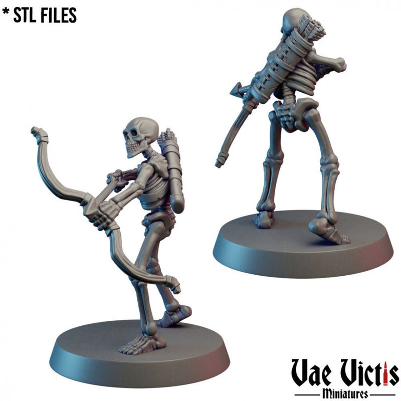 Skeleton Warrior #11 – Vae Victis 3D printed tabletop miniature
