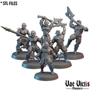 Orcs – 6 Mini Set – Vae Victis 3D printed tabletop miniature