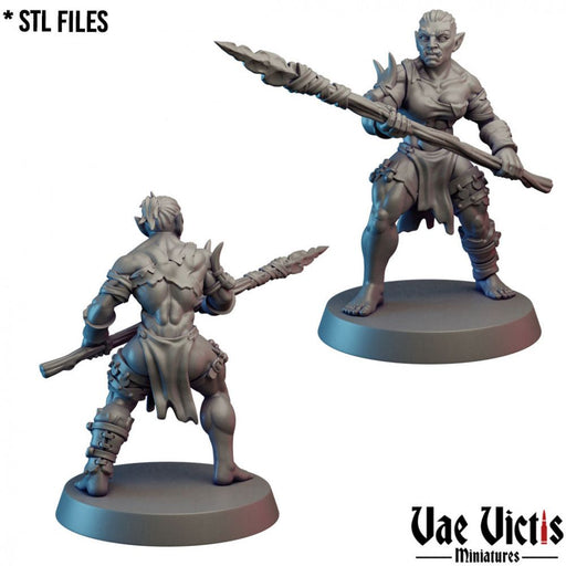 Orc #03 – Vae Victis 3D printed tabletop miniature