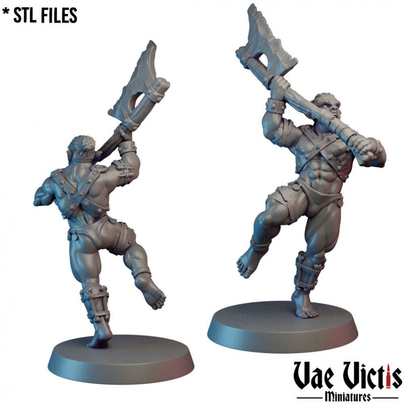 Orc #06 – Vae Victis 3D printed tabletop miniature