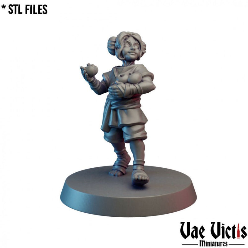 Monk Apprentice – Vae Victis 3D printed tabletop miniature