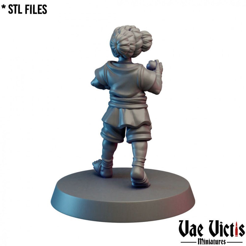 Monk Apprentice – Vae Victis 3D printed tabletop miniature