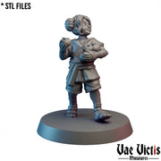 Monk Apprentice – Vae Victis 3D printed tabletop miniature