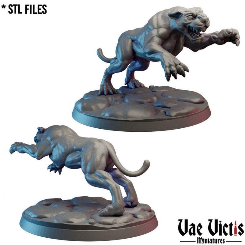 Panther – Vae Victis 3D printed tabletop miniature