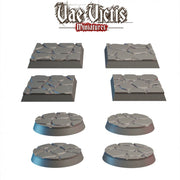 Stone Bases – Vae Victis 3D printed resin miniature bases