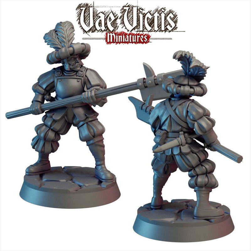 Elite Mercenary #03 (Vol.1) – Vae Victis 3D printed tabletop miniature