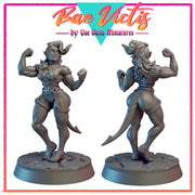 Bae Victis Buff Tiefling From Hell – Vae Victis 3D printed tabletop miniature