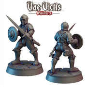 Human Mercenaries Vol.3 – 7 Mini Set – Vae Victis 3D printed tabletop miniature