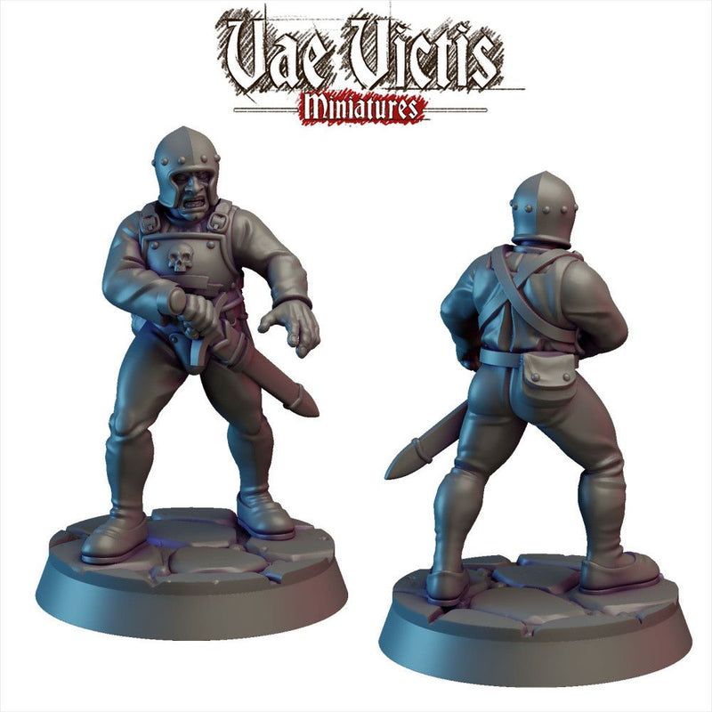 Human Mercenaries Vol.3 – 7 Mini Set – Vae Victis 3D printed tabletop miniature