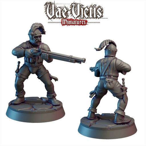 Human Mercenary #01 (Vol.3) – Vae Victis 3D printed tabletop miniature