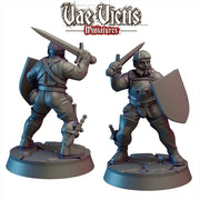 Human Mercenary #04 (Vol.3) – Vae Victis 3D printed tabletop miniature
