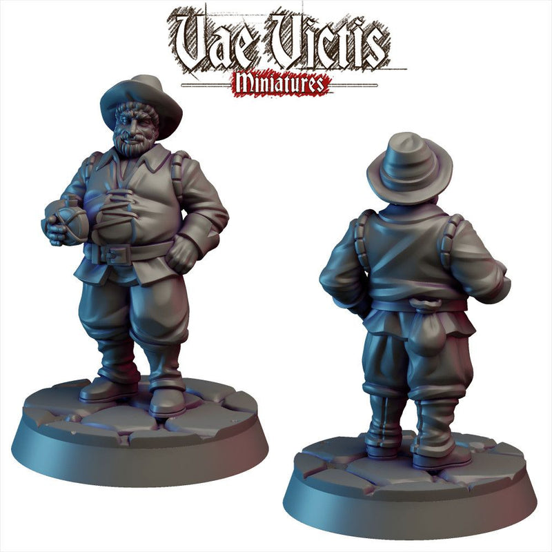 Loyal Squire Sancho – Vae Victis 3D printed tabletop miniature